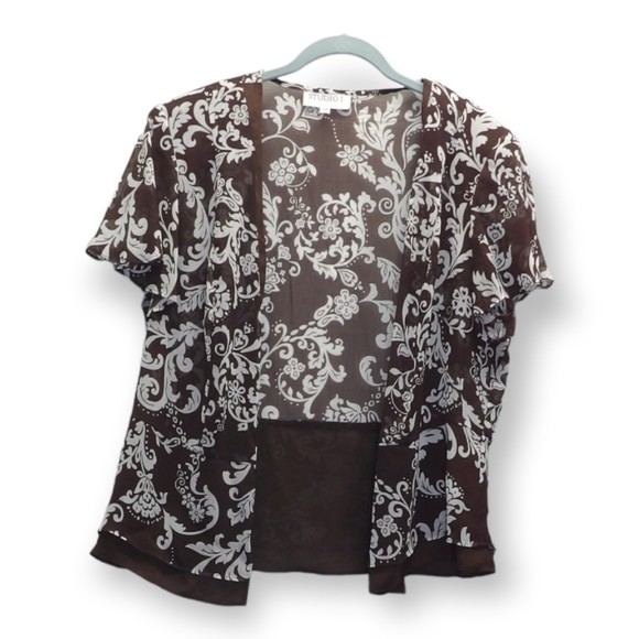 🟢👗 Studio I Maxi Skirt with Cover Size 18W - Picture 5 of 6